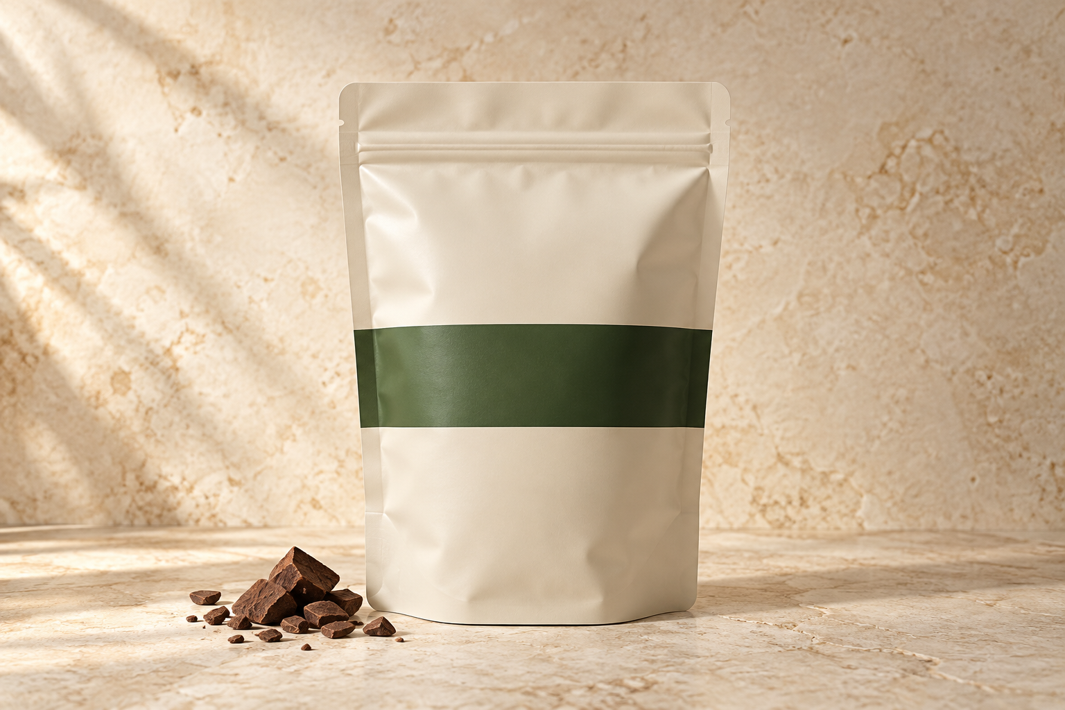 Illustrative packaging for Chocolate Whey Protein